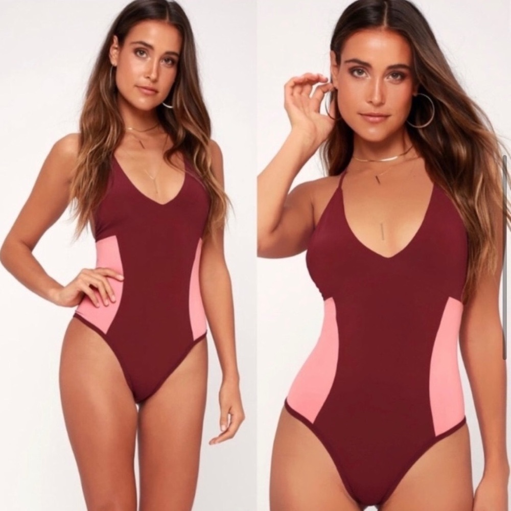 NWT Lulu’s one piece swimsuit.